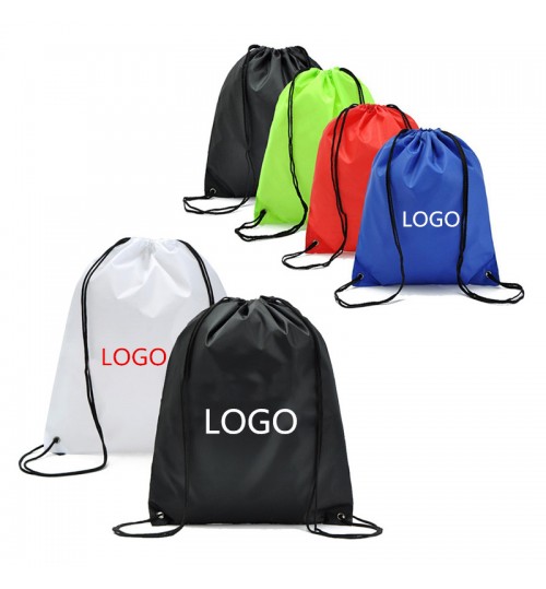 Drawstring Nylon Backpack